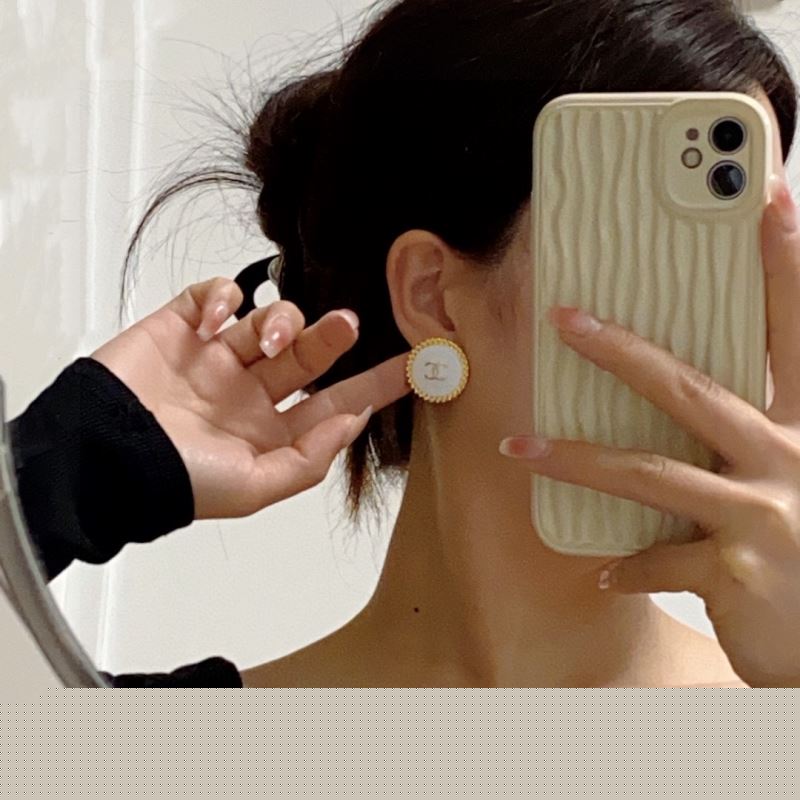Ch*el earrings